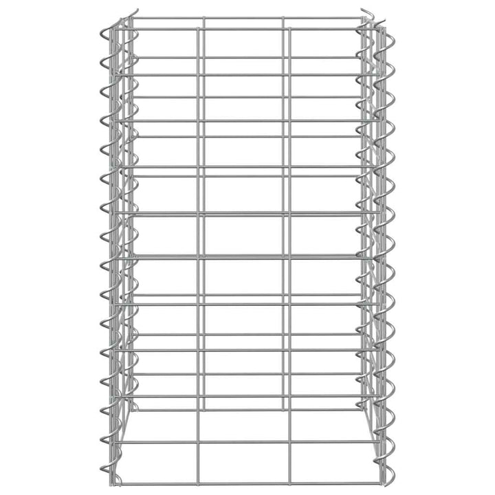 gabion-højbede 3 stk. 30x30x50 cm jern