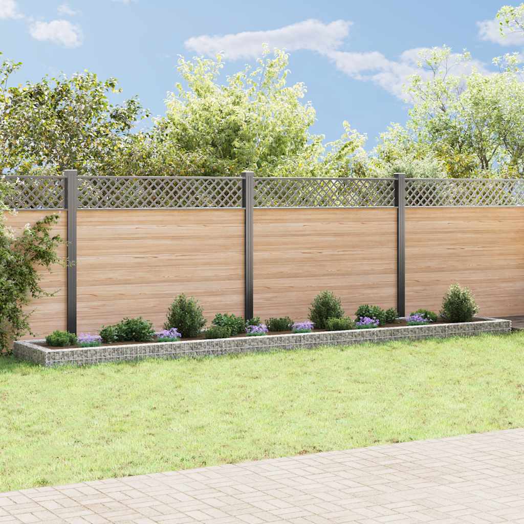 gabion-højbed 600x100x20 cm galvaniseret stål