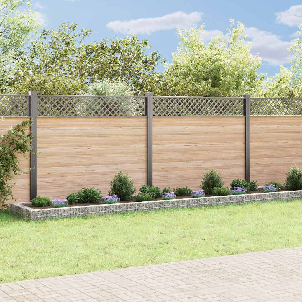 gabion-højbed 800x100x20 cm galvaniseret stål