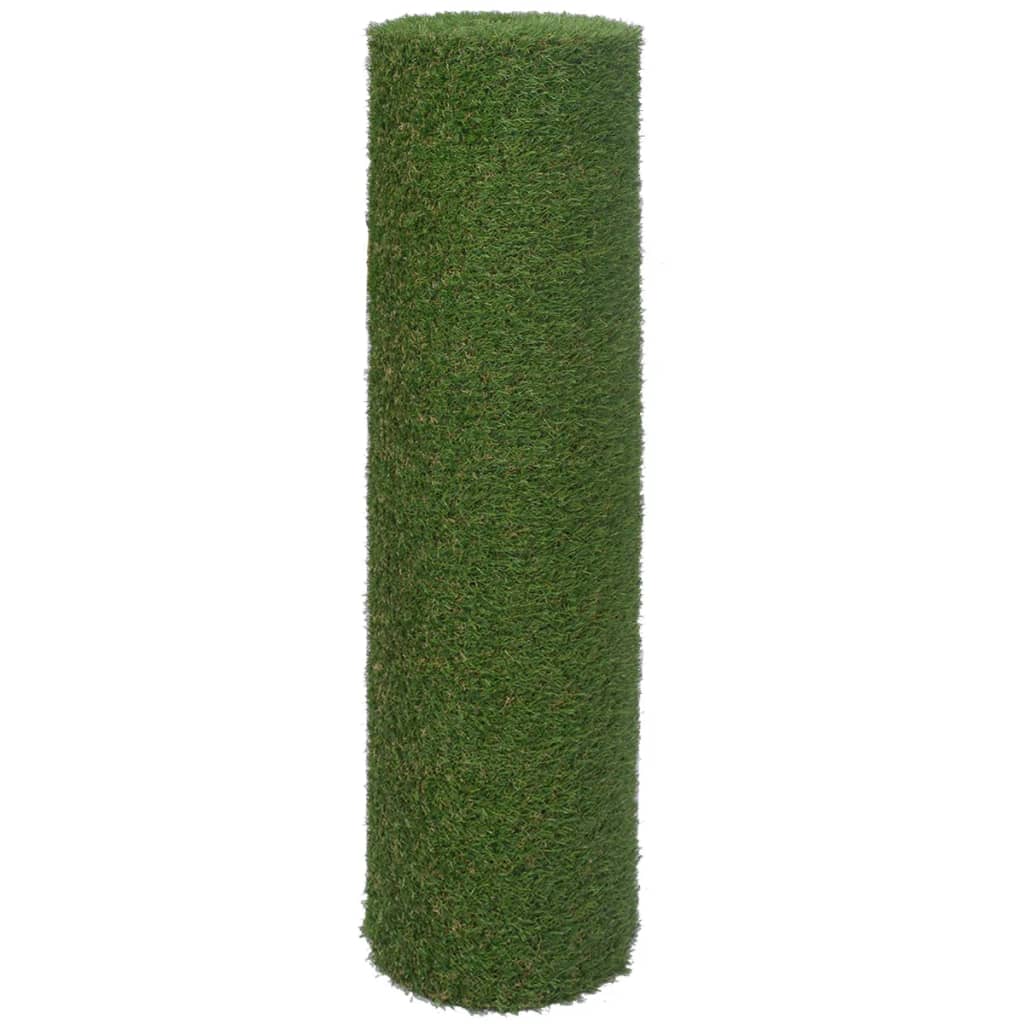 kunstgræs 1x15 m/20 mm grøn