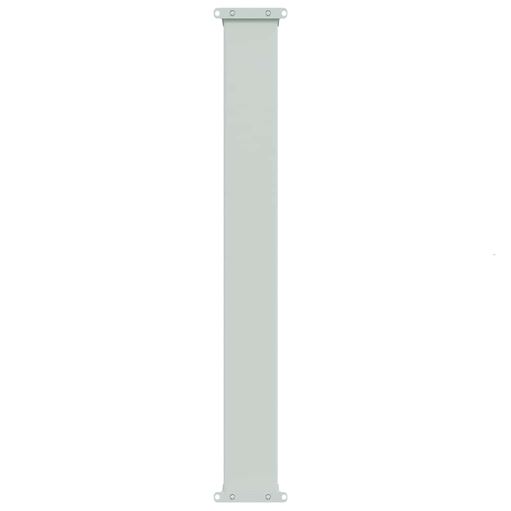 sammenrullelig sidemarkise til terrassen 117x600 cm brun
