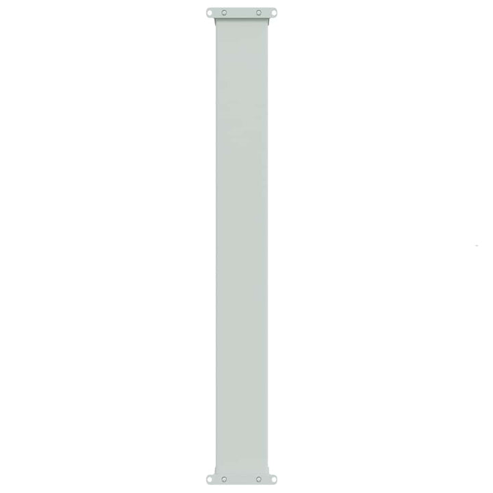 sammenrullelig sidemarkise til terrassen 117x600 cm brun