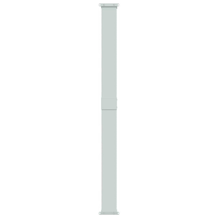 sammenrullelig sidemarkise til terrassen 180x600 cm sort