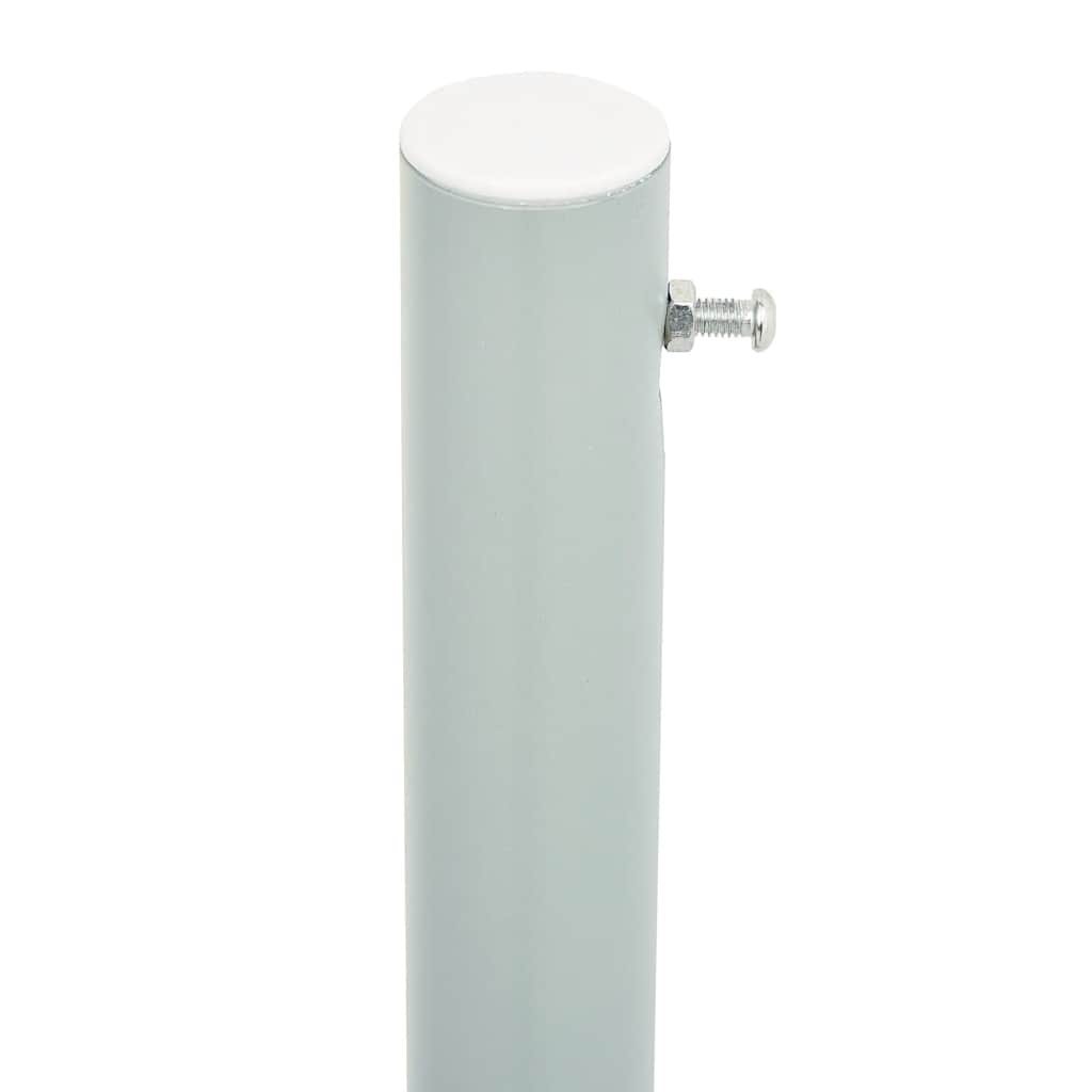 sammenrullelig sidemarkise til terrassen 180x600 cm cremefarvet