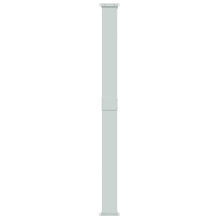 sammenrullelig sidemarkise til terrassen 180x600 cm brun