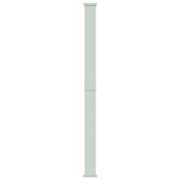 sammenrullelig sidemarkise til terrassen 200x600 cm grå