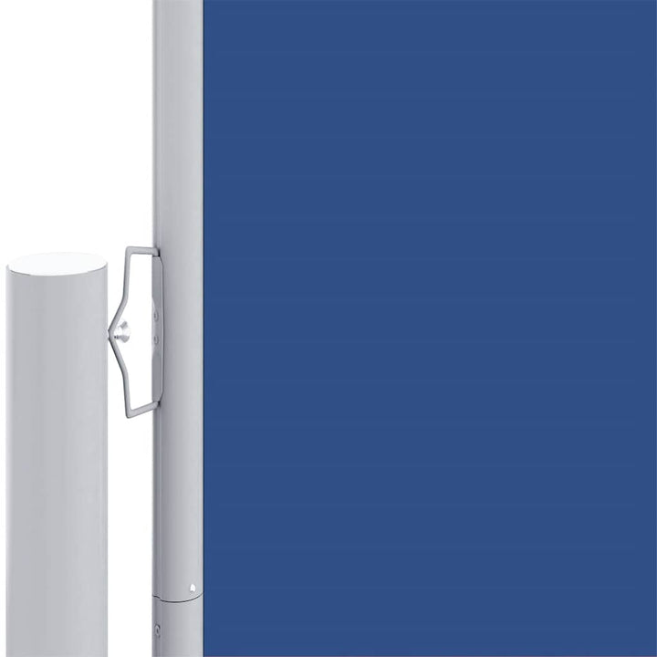 sammenrullelig sidemarkise 200x600 cm blå