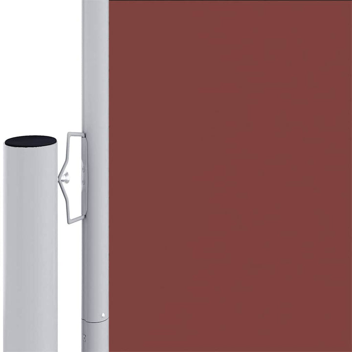 sammenrullelig sidemarkise 220x600 cm brun