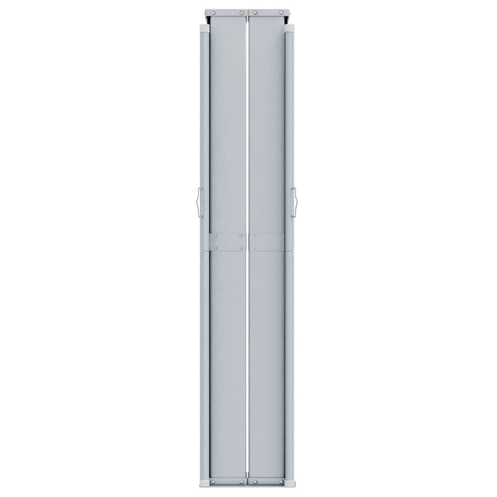 sammenrullelig sidemarkise 160x1000 cm cremefarvet