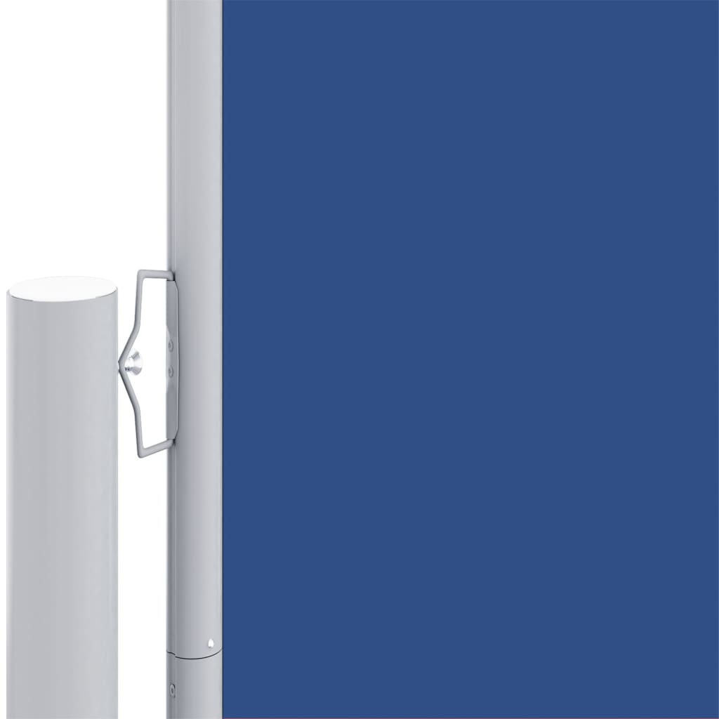 sammenrullelig sidemarkise 160x1000 cm blå