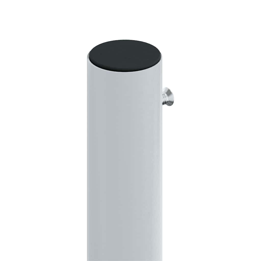 sammenrullelig sidemarkise 200x1000 cm sort