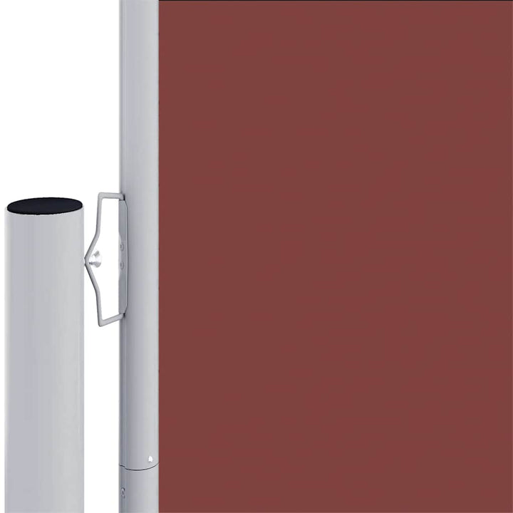 sammenrullelig sidemarkise 220x1000 cm brun
