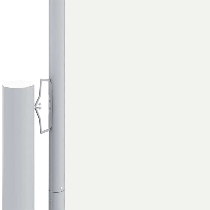 sammenrullelig sidemarkise 160x1200 cm cremefarvet
