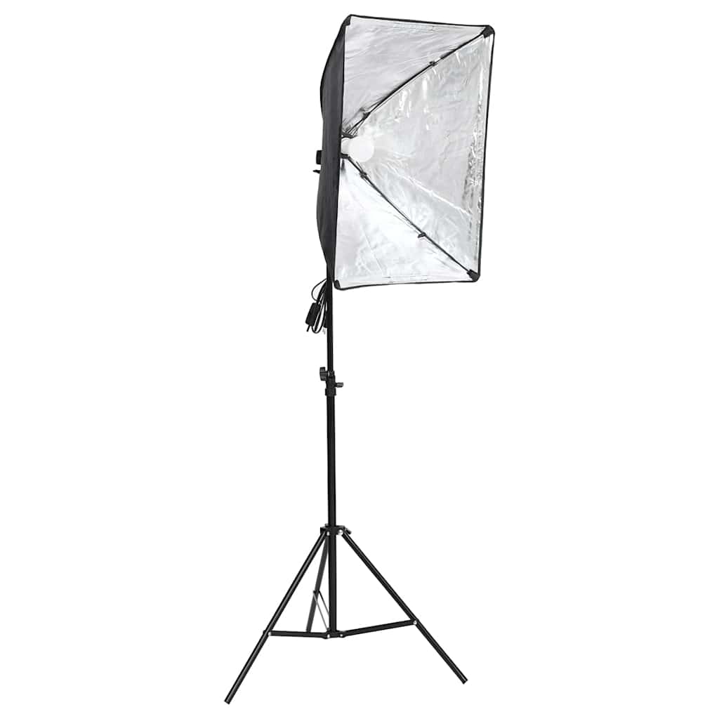 fotolamper med baggrunde og softboxes