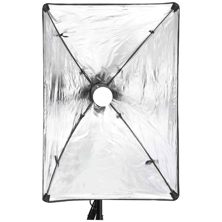 fotolamper med baggrunde og softboxes