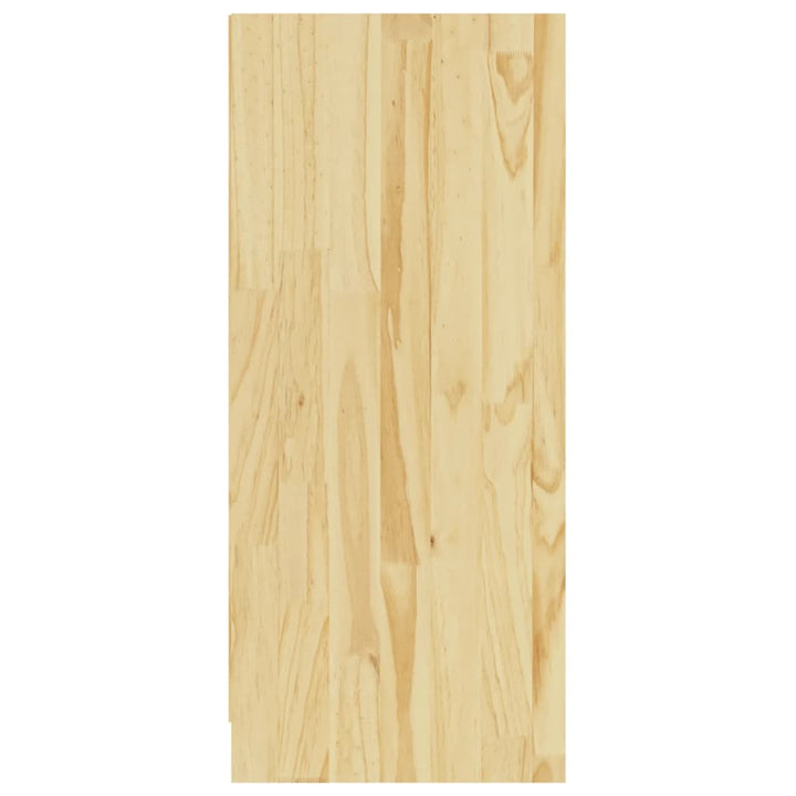 skænk 70x33x76 cm massivt fyrretræ