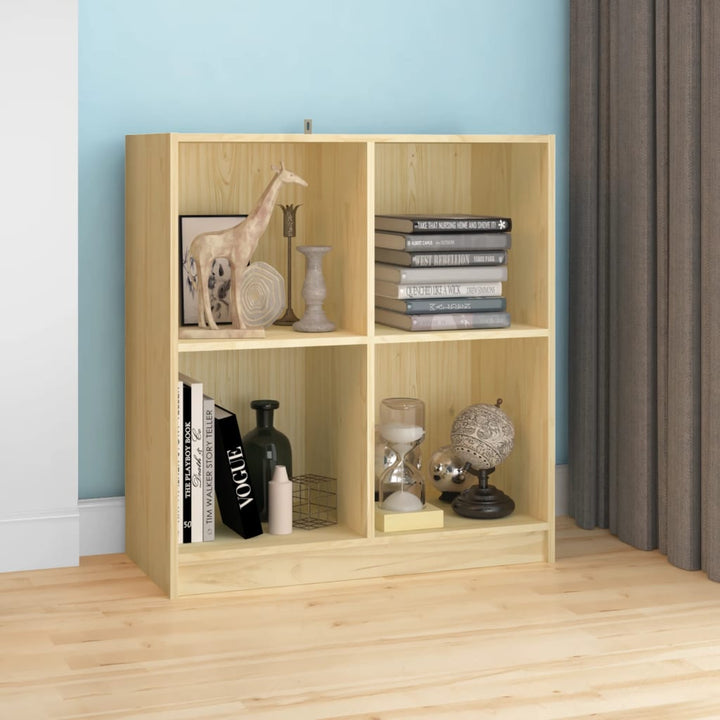 skænk 70x33x76 cm massivt fyrretræ
