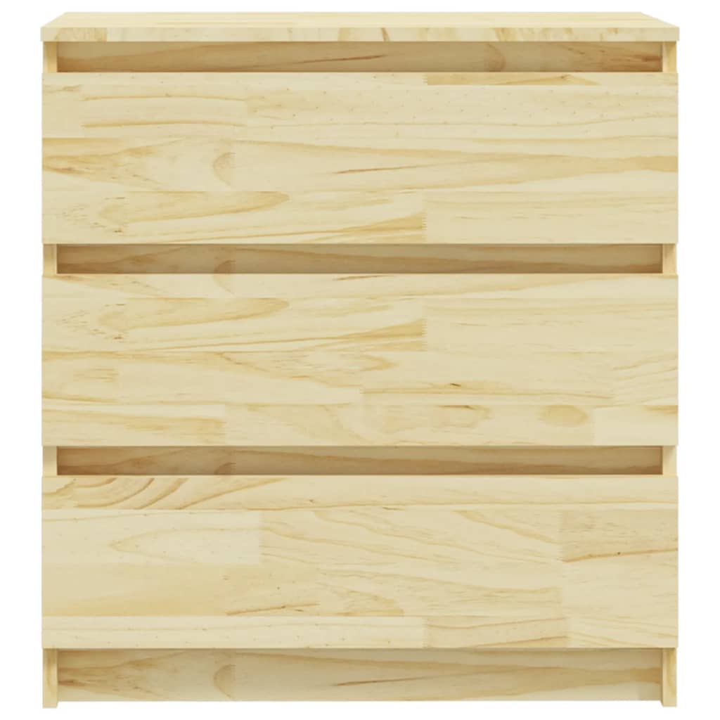 sengeborde 2 stk. 60x36x64 cm massivt fyrretræ