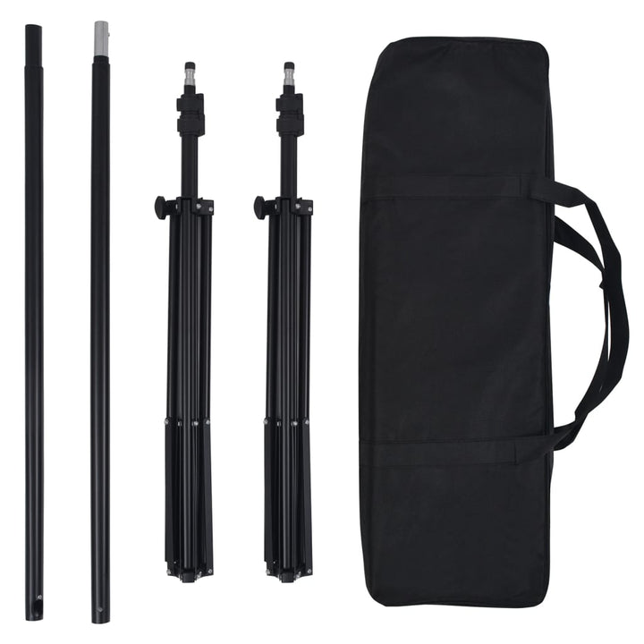 fotostudiesæt med lampesæt og baggrund