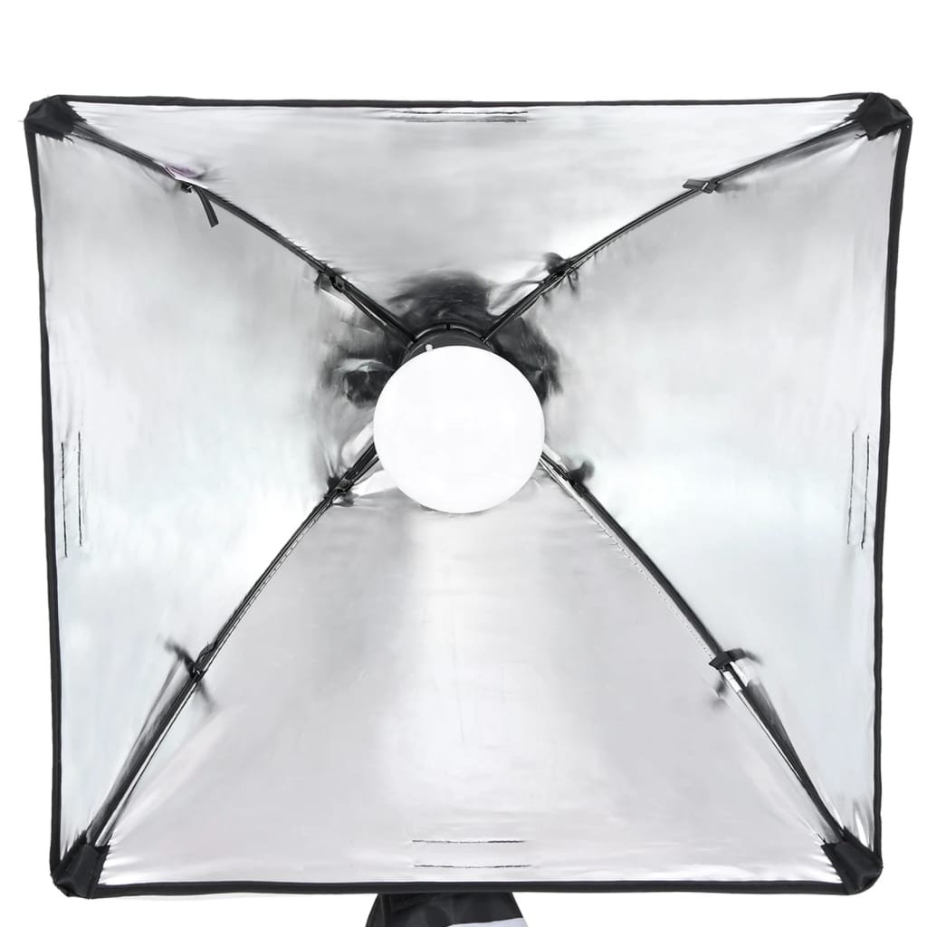 fotostudiesæt med lampesæt og baggrund