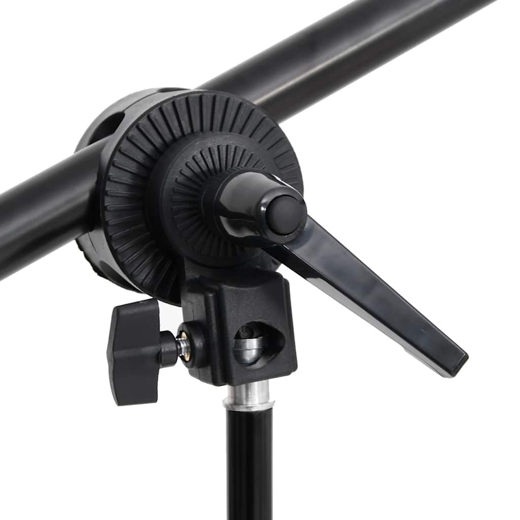 fotostudiesæt med lampesæt + baggrund og reflektor