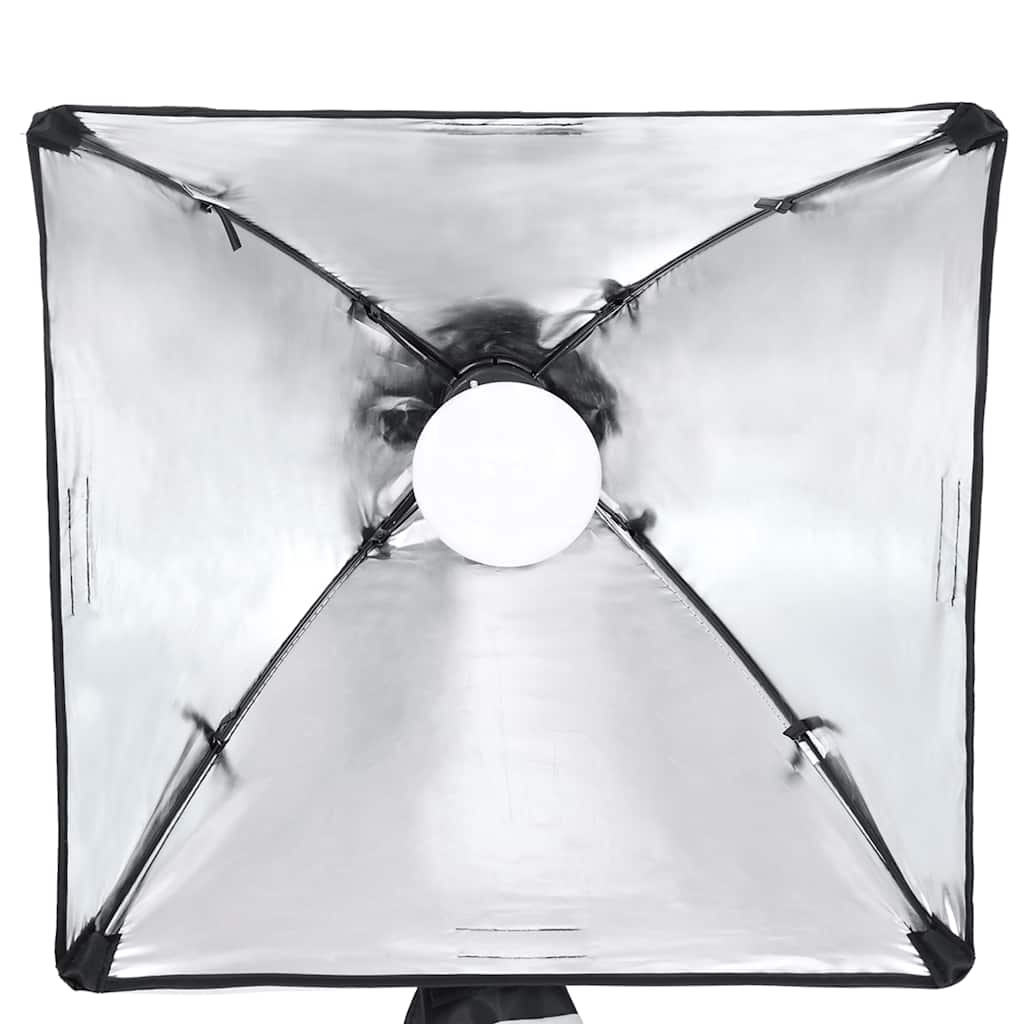 fotostudiesæt med lampesæt + baggrund og reflektor