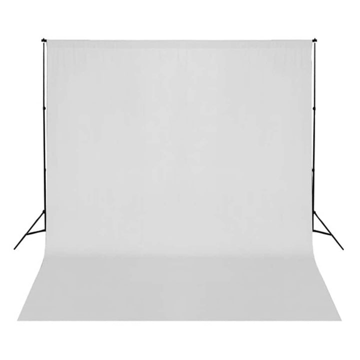 fotostudiesæt med lampesæt + baggrund og reflektor