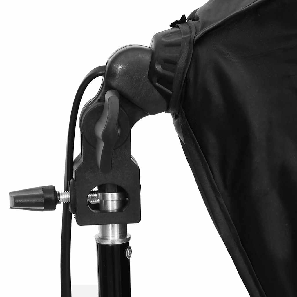 fotostudiesæt med lampesæt + baggrund og reflektor