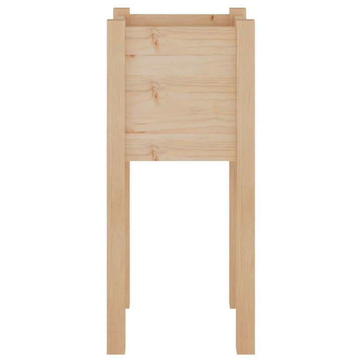 plantekasse 31x31x70 cm massivt fyrretræ