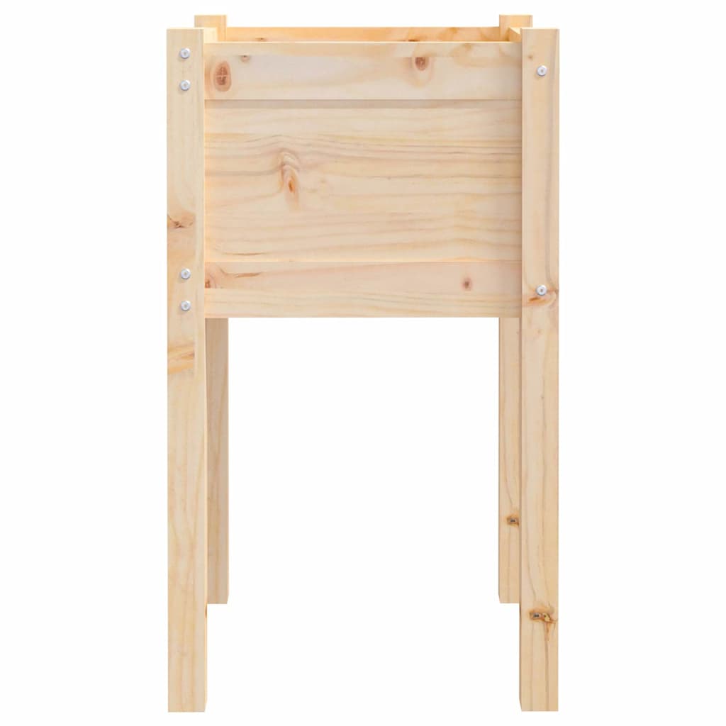 plantekasser 2 stk. 40x40x70 cm massivt fyrretræ