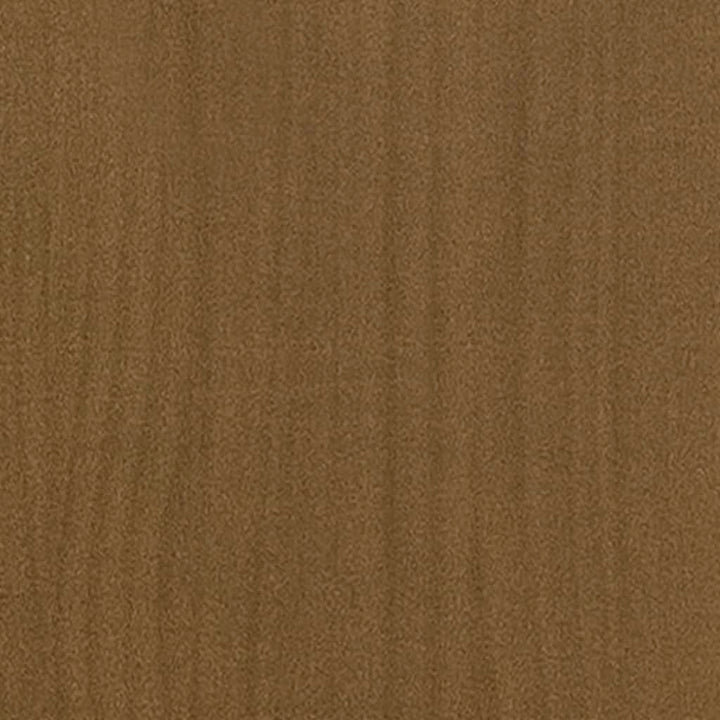 plantekasse 40x40x70 cm massivt fyrretræ gyldenbrun