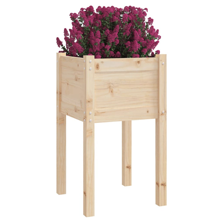 plantekasse 50x50x70 cm massivt fyrretræ