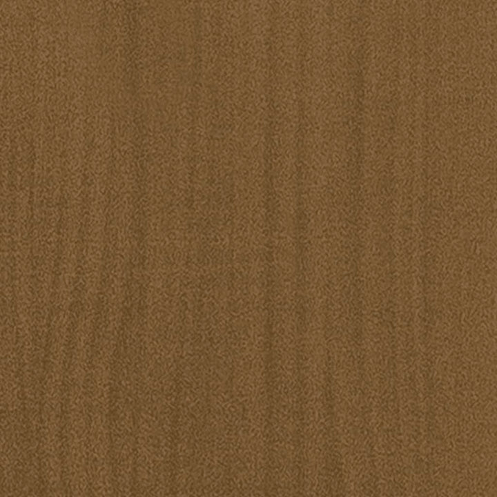 plantekasser 2 stk. 50x50x70 cm massivt fyrretræ gyldenbrun