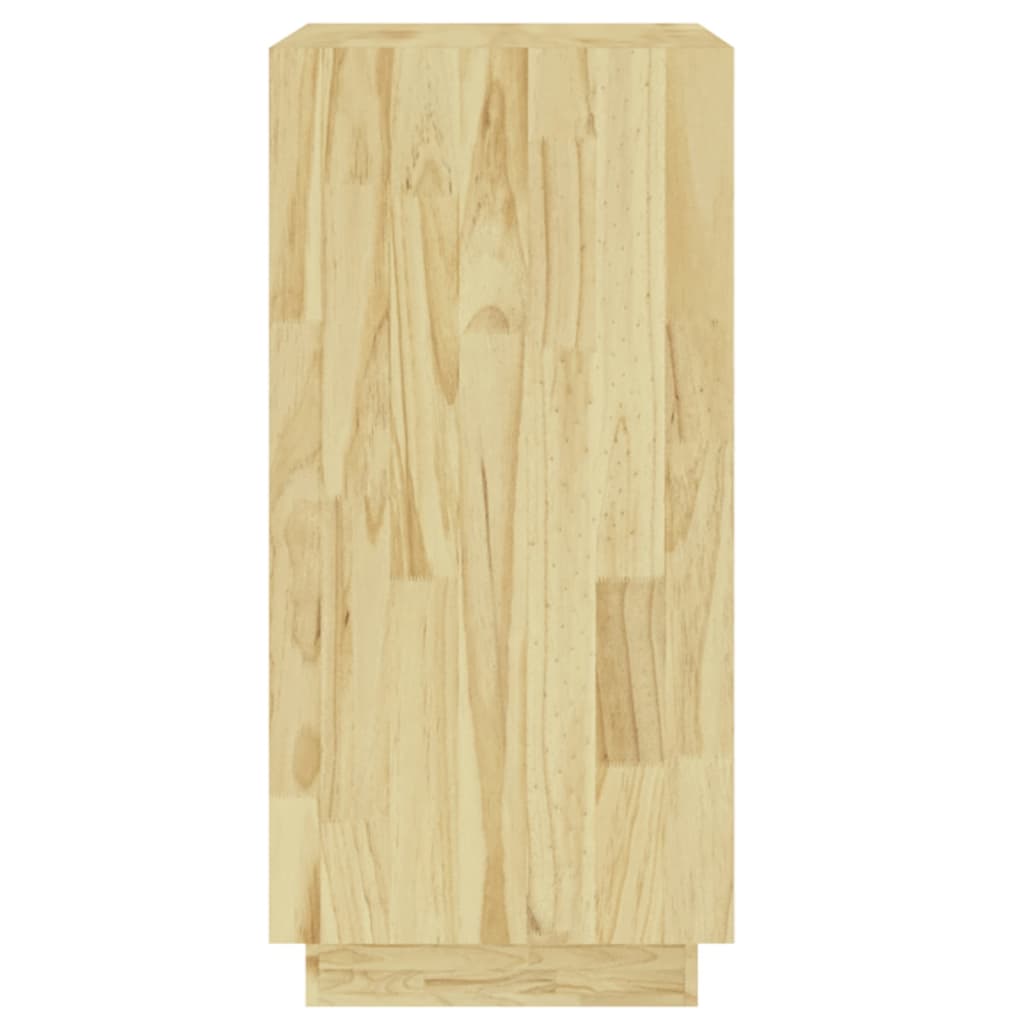 bogreol 40x35x71 cm massivt fyrretræ