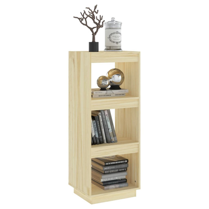 bogreol/rumdeler 40x35x103 cm massivt fyrretræ
