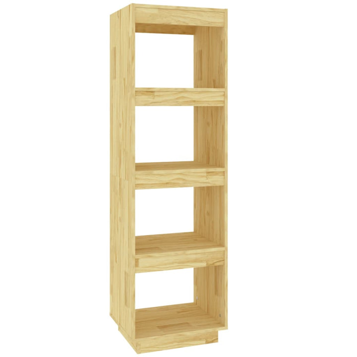 bogreol/rumdeler 40x35x135 cm massivt fyrretræ