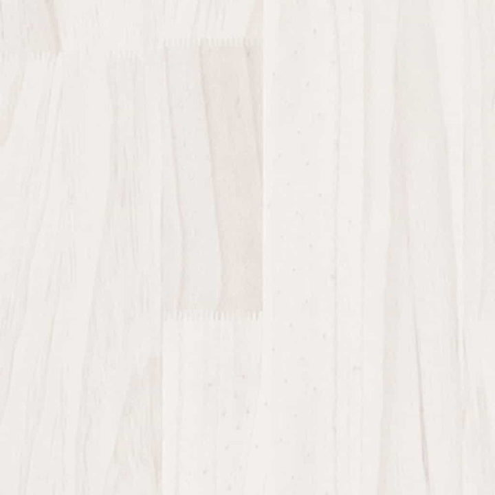 bogreol/rumdeler 40x35x135 cm massivt fyrretræ hvid