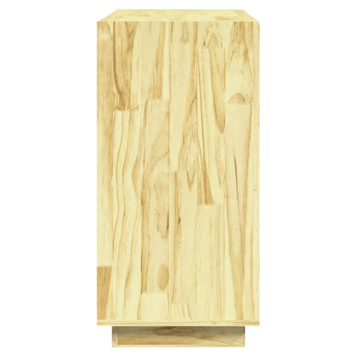 bogreol 60x35x71 cm massivt fyrretræ