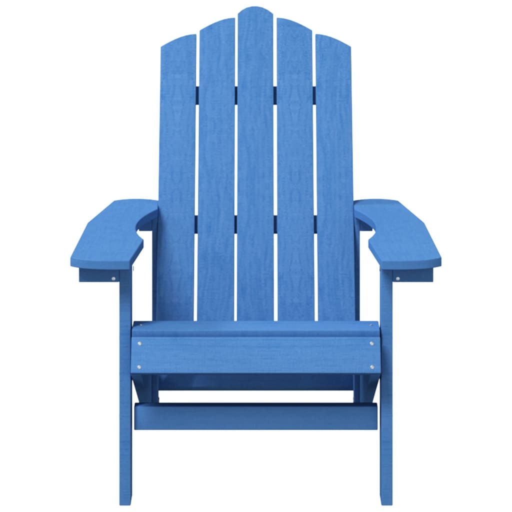 Adirondack-havestol HDPE blå