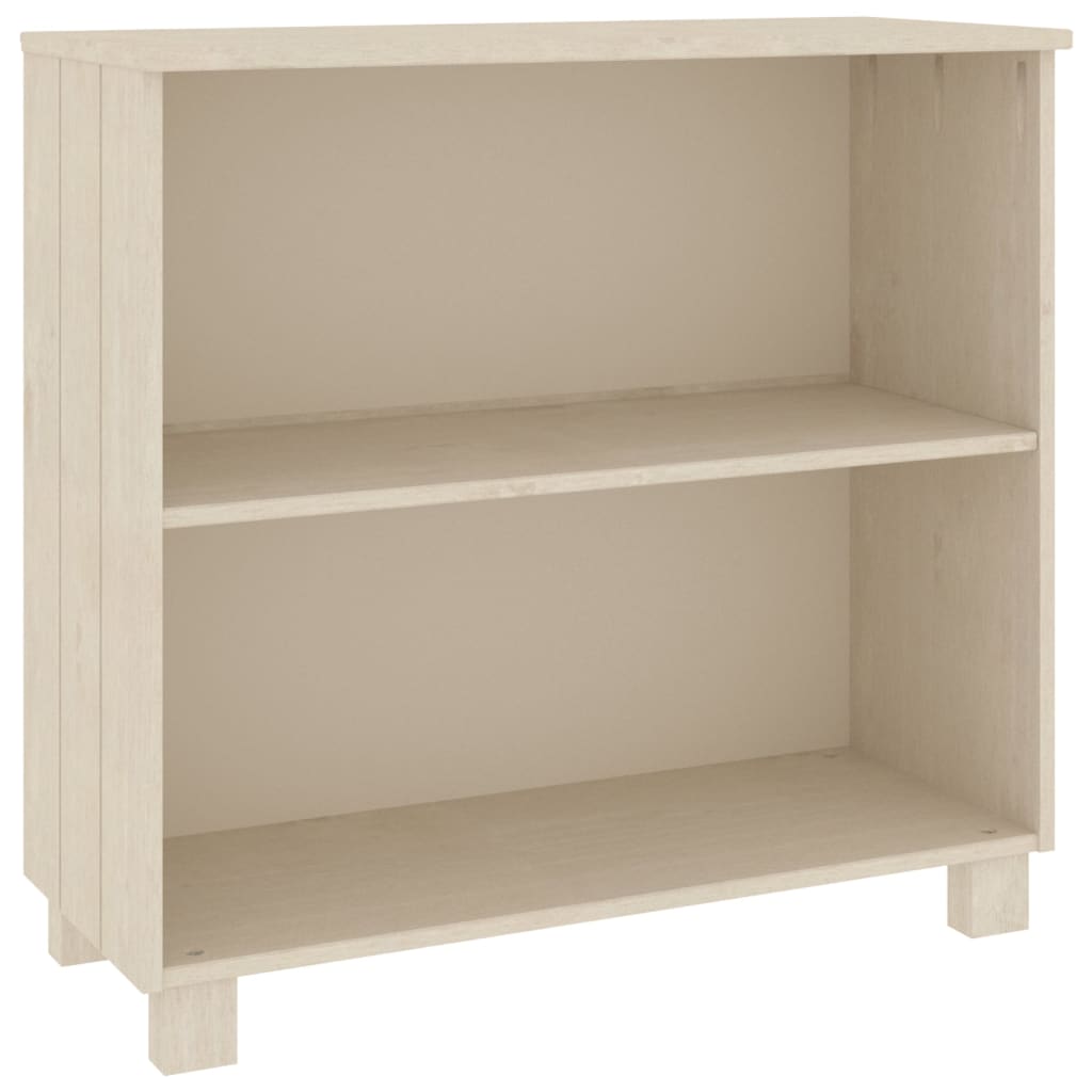 skænk HAMAR 85x35x80 cm fyrretræ honningbrun