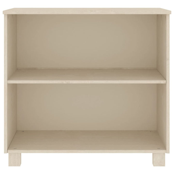 skænk HAMAR 85x35x80 cm fyrretræ honningbrun