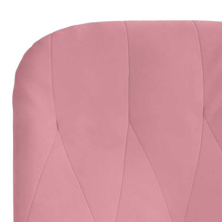 lænestol fløjl pink