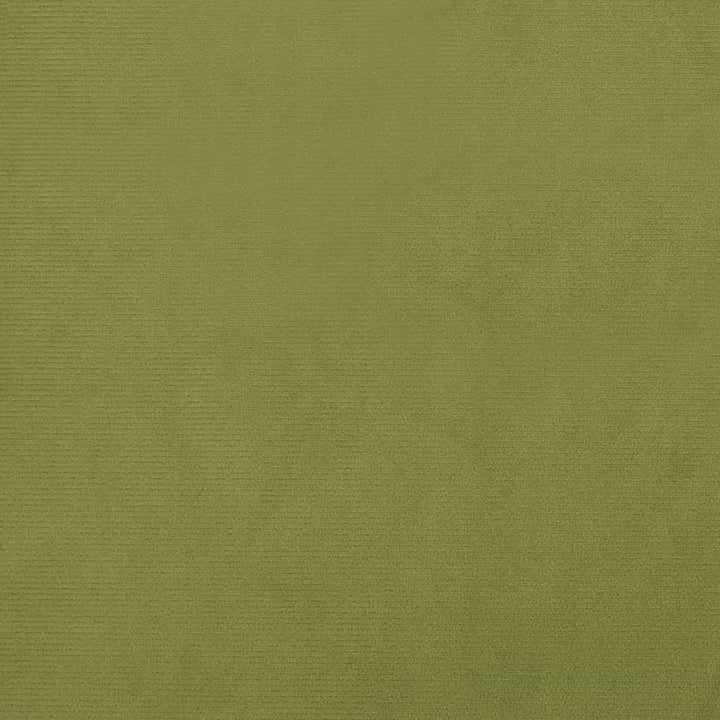 fodskammel 45x29,5x35 cm fløjl lysegrøn
