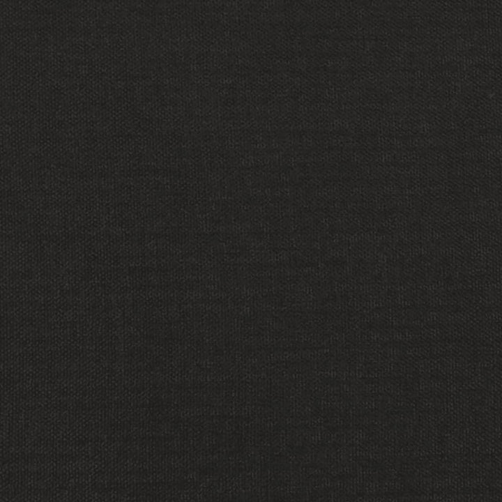 fodskammel 45x29,5x35 cm stof og kunstlæder sort