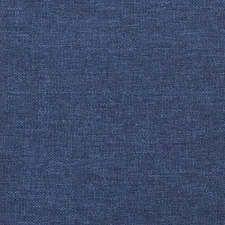 fodskammel 45x29,5x35 cm stof blå