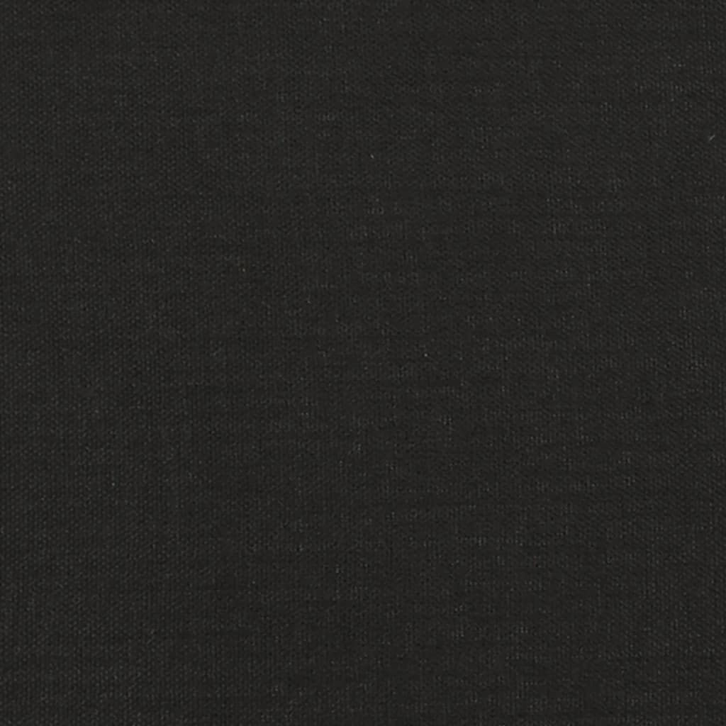 fodskammel 45x29,5x35 cm stof sort
