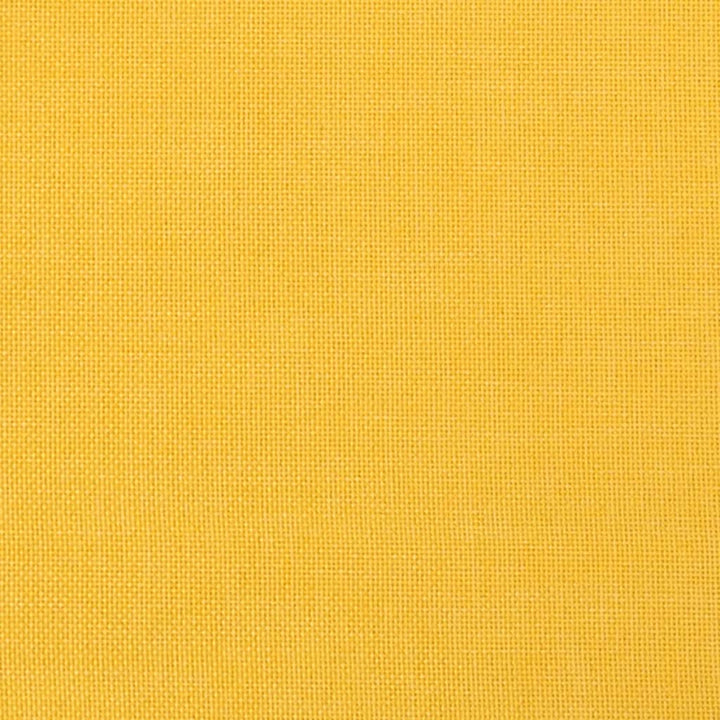 fodskammel 45x29,5x35 cm stof sennepsgul