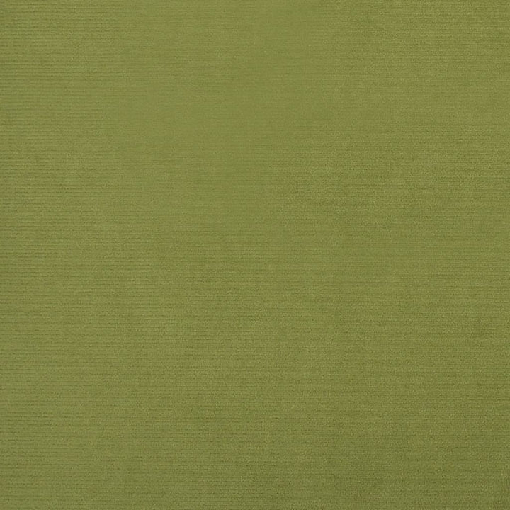 fodskammel 45x29,5x35 cm fløjl lysegrøn