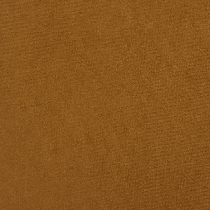 fodskammel 45x29,5x35 cm fløjl brun