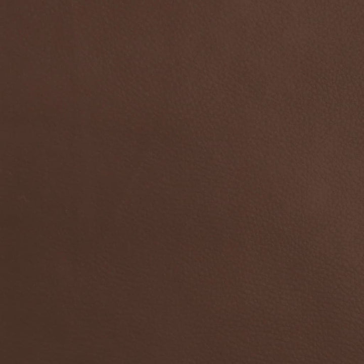 fodskammel 45x29,5x35 cm kunstlæder brun
